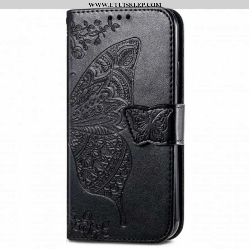 Etui Folio do Oppo A94 5G Pół Motyle